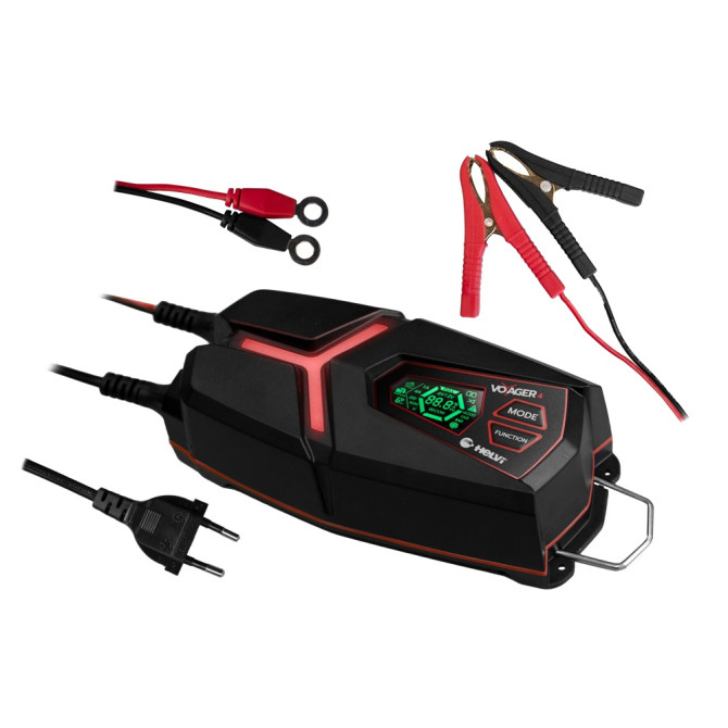 HELVI Akum. įkroviklis VOYAGER 4 (4A) 6/12V 230V 