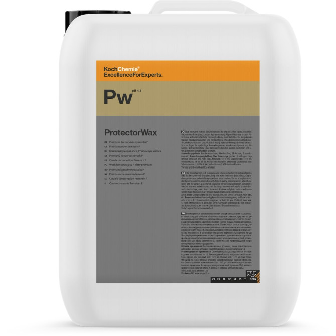 KOCH CHEMIE Premium vaškas ProtectorWax Pw 20L 