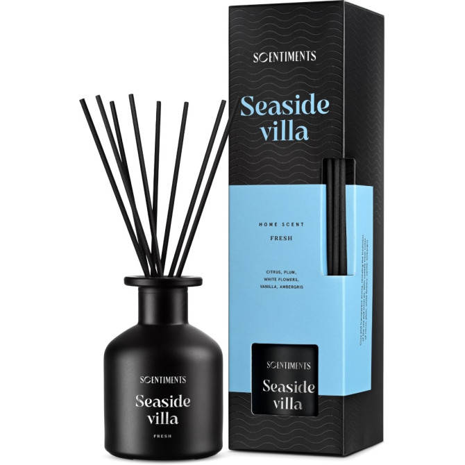 Scentiments Seaside Villa 125 ml lazdelės