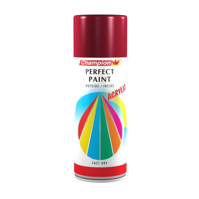 CHAMPION Dažai raudoni RAL 3002  400ml 