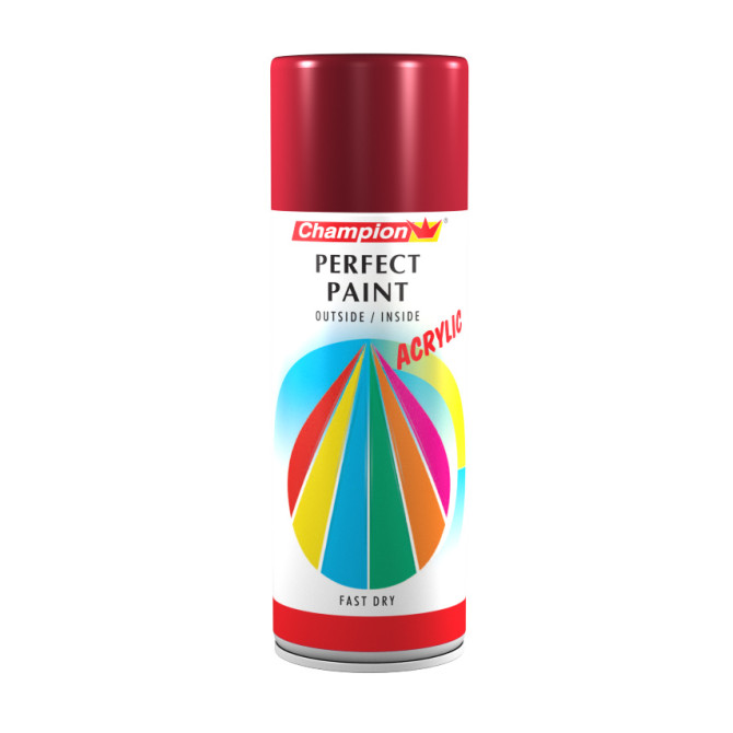 CHAMPION Dažai šviesiai raudoni RAL3020  400ml 