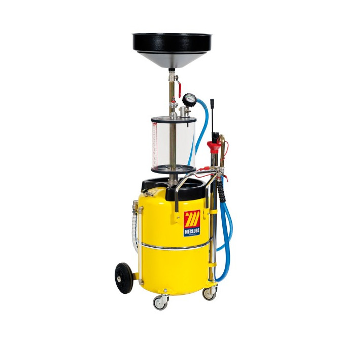 Alyvos išsiurbimas-surinkimas 90ltr. su stikliniu indu