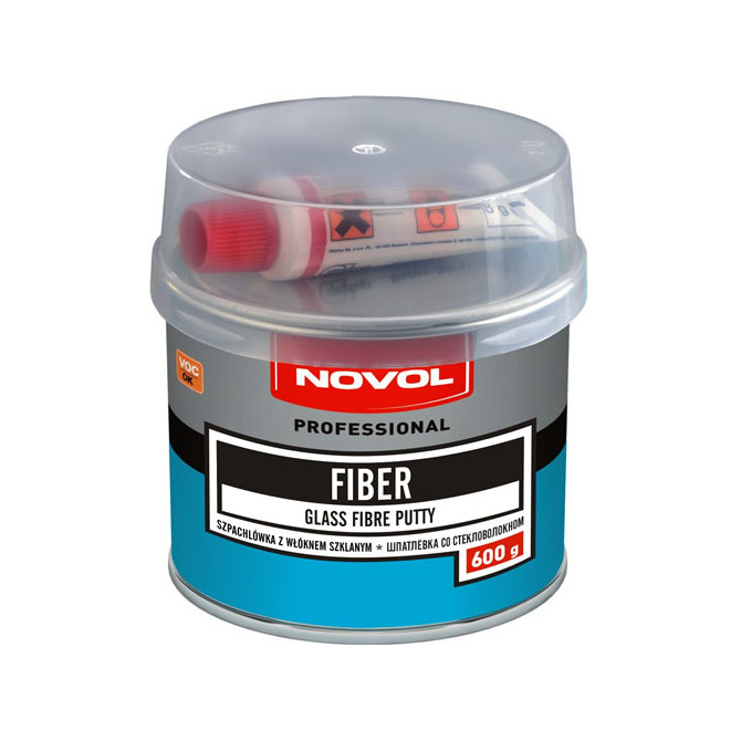 NOVOL Glaist. su stikl. aud. 0,6kg FIBER 1x12 