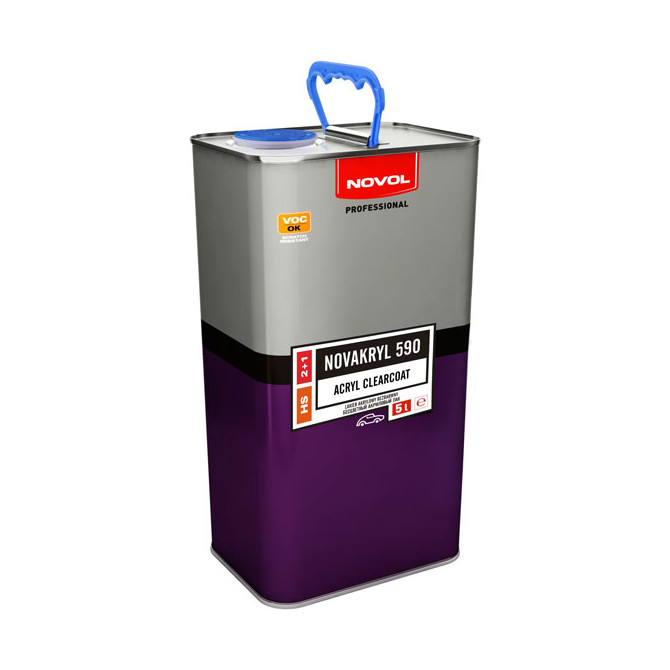 NOVOL Lakas Novakryl 590 HS 2:1 Novol, 5 l lakas