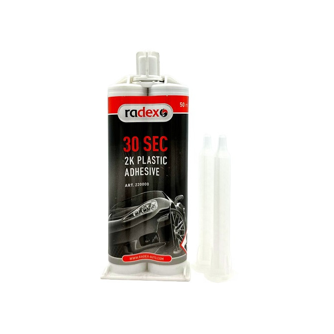 RADEX 2K klijai plastikui 50ml (30s) 