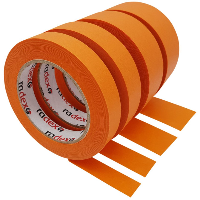 RADEX Maskavimo juosta ORANGE 25mm  80°C  1x48 