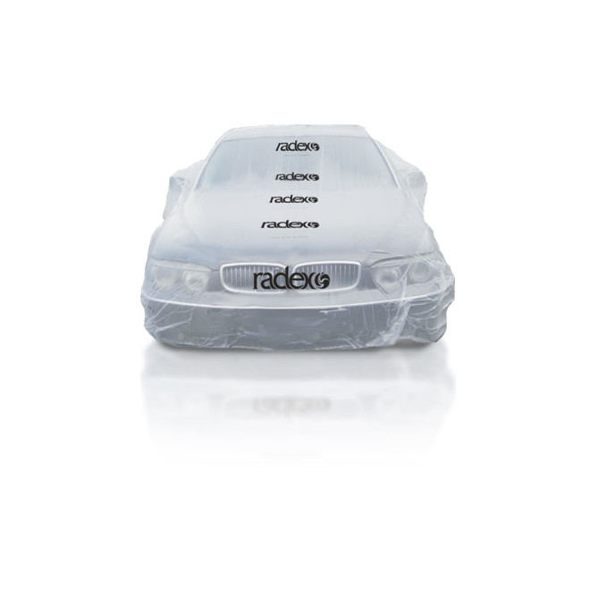 RADEX Maskavimo plėvelė 6m x100m, 10 mikr. antistatinė (balta) 