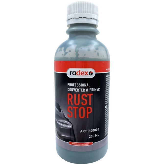 RADEX Rūdžių rišiklis  RUST STOP 200 ml 