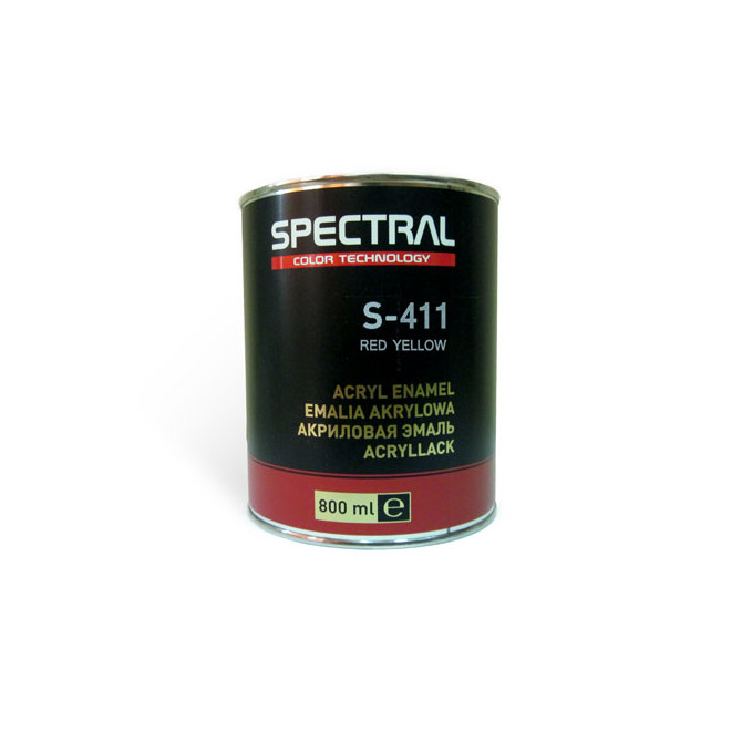 SPECTRAL Dažai S-411 Red Yellow 0.8l 