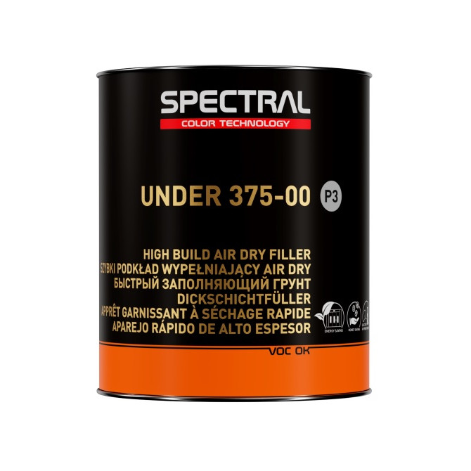 SPECTRAL Gruntas UNDER 375-00 4+1 P3, 2.8L pilkas 