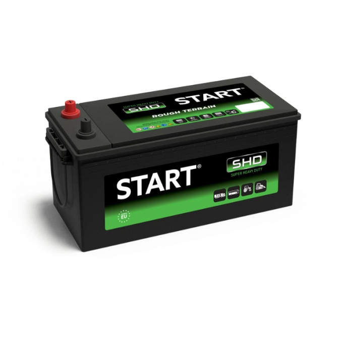 Akum. START HD 180 Ah 12V 1100A 513x223x223