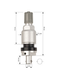  Autel press-in TPMS valve...