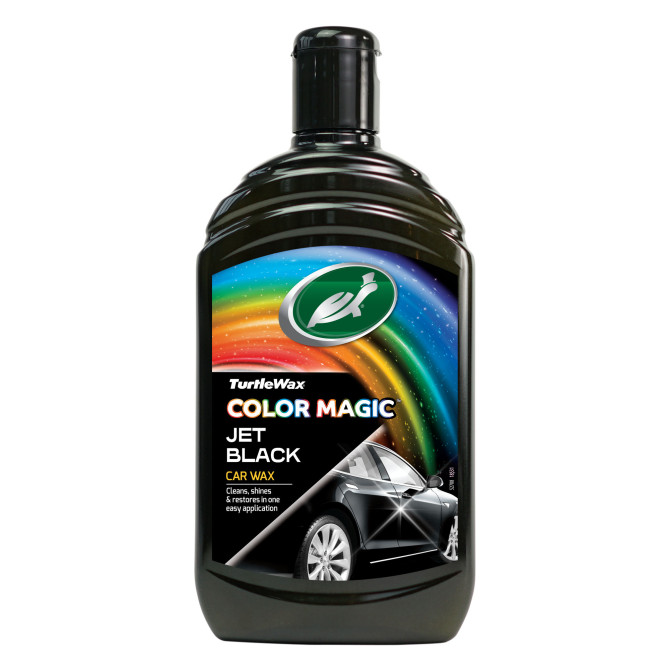 TURTLE WAX Polirolis COLOR MAGIC juodas TURTLE WAX, 500 ml 