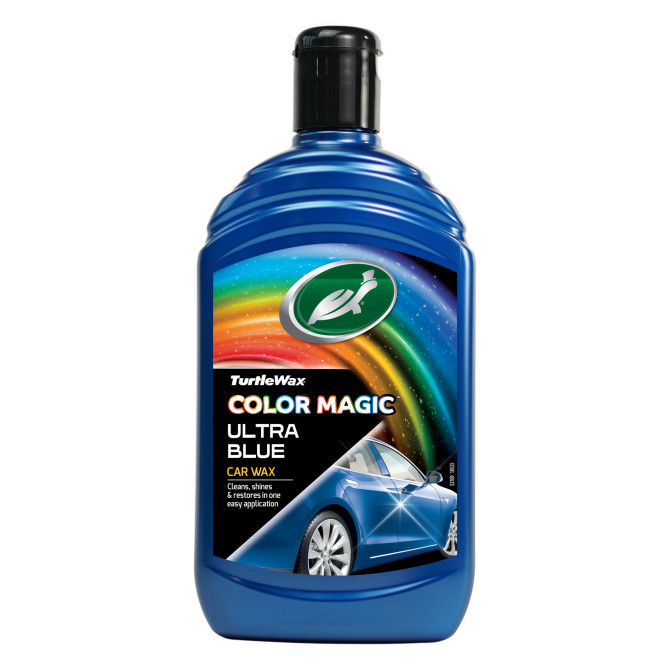 TURTLE WAX Color Magic Blue, 0.5l полироль, синий