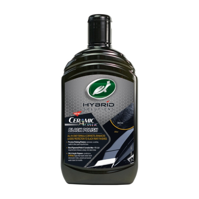 TURTLE WAX Ceramic juodas polirolis- vaškas Turtle Wax, 500 ml 