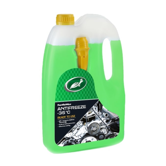TURTLE WAX Žalias antifrizas 4l -35°C TW 1x3 