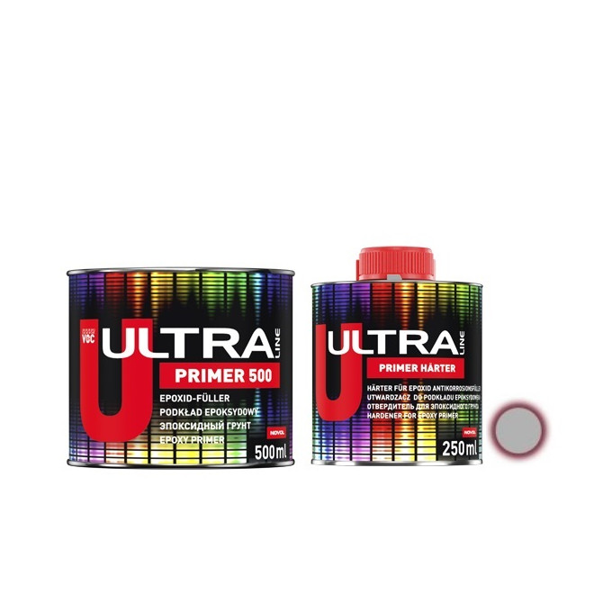 ULTRA Epoksidinis gruntas PRIMER 500  (0.5+0.25L) komplektas 