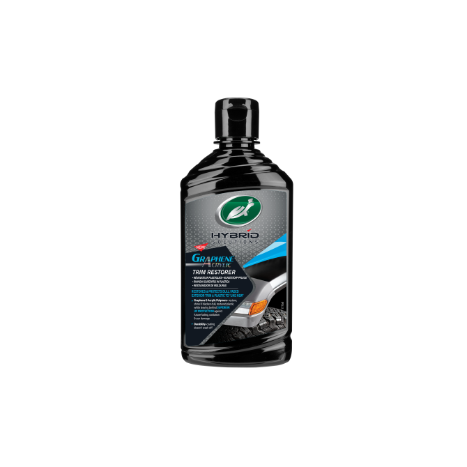 TURTLE WAX Hybrid Solutions Graphene Acrylic Trim Restorer plastmasas spodrinātājs, 296ML