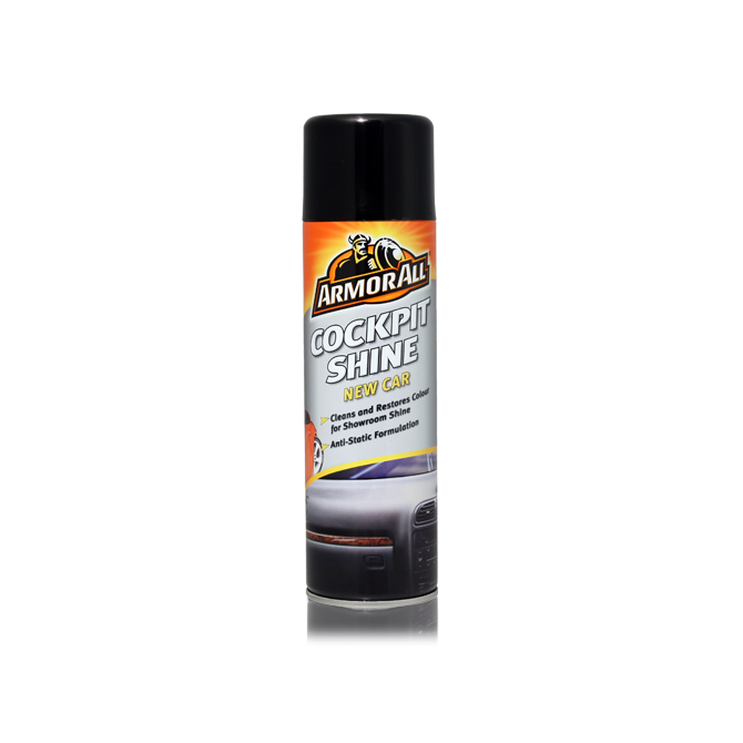 Armor All Cockpit Shine New Car Scent, Paneļa aerosols  500 ml