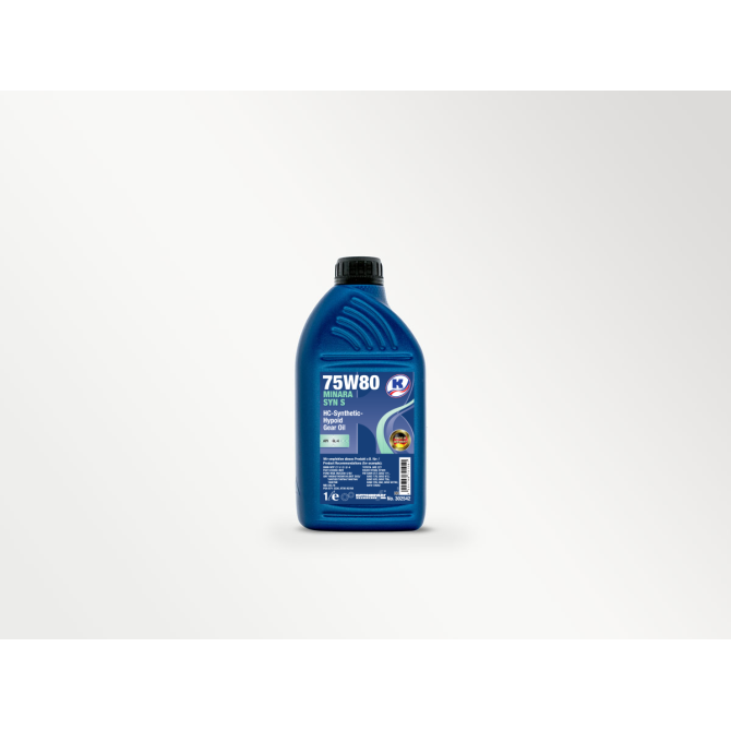 Kuttenkeuler MINARA SYN S 1L 75W80 GL4  BMW MTF,MB 235.10,VW G009 317 
