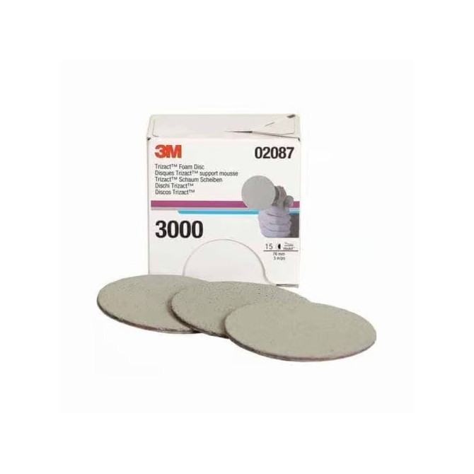 Trizact diskas P3000 75 mm, (15 vnt.)