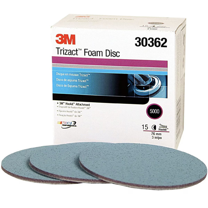 Trizact diskas P5000 75mm, (15 vnt.)