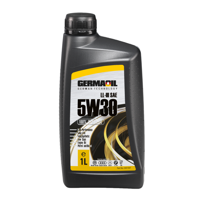 GERMAOIL Variklių alyva Germaoil LL-III SAE SAE 5W30, sintetinė 1L Motoreļļa