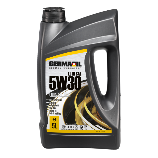 GERMAOIL Variklių alyva Germaoil LL-III SAE SAE 5W30, sintetinė 5L Engine oil