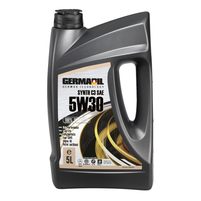 Germaoil 5W30 5L Synth C3 SAE SN/CF BMW LL-04 GM Dexos 2