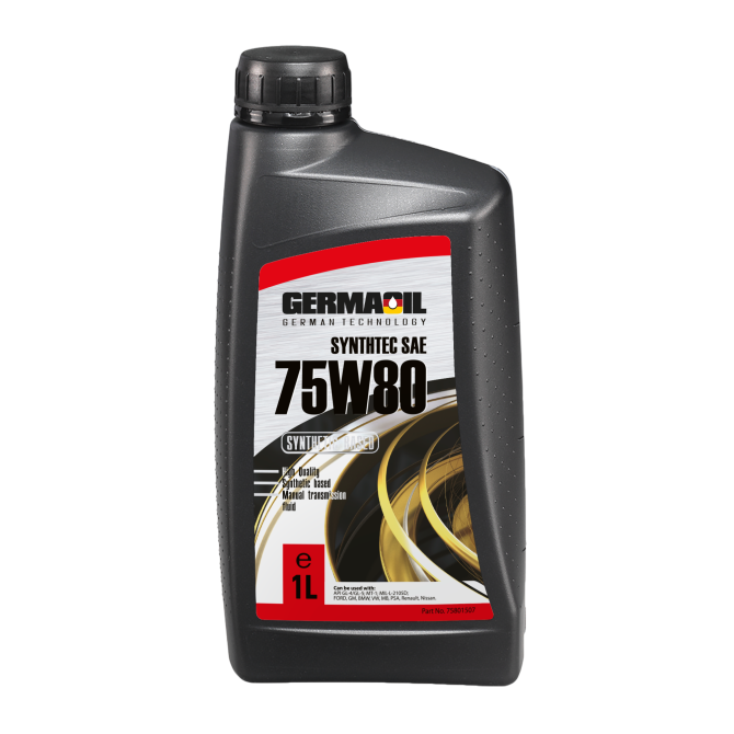 GERMAOIL Transmisinė alyva Germaoil SYNHTEC SAE 75W80, sintetinė 1L Transmission oil