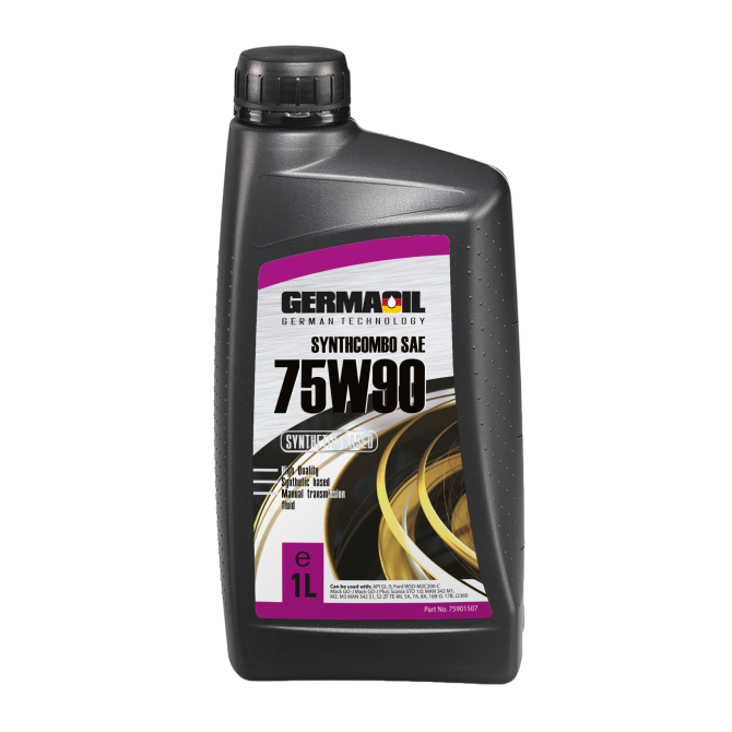 GERMAOIL Transmisinė alyva Germaoil SYNTHCOMBO SAE 75W90, sintetinė 1L Transmisijas eļļa