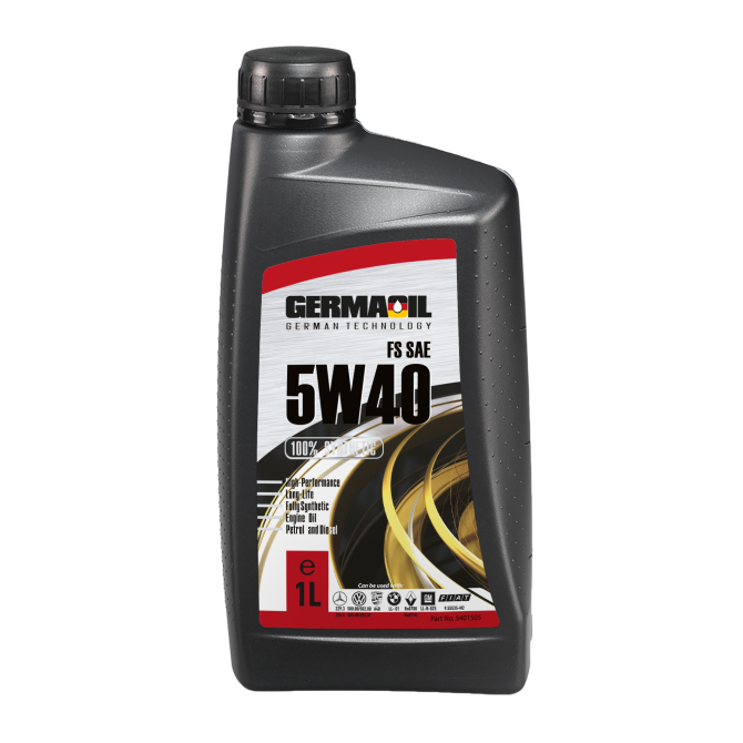 GERMAOIL Variklių alyva Germaoil  FS SAE 5W40, sintetinė 1L Mootoriõli