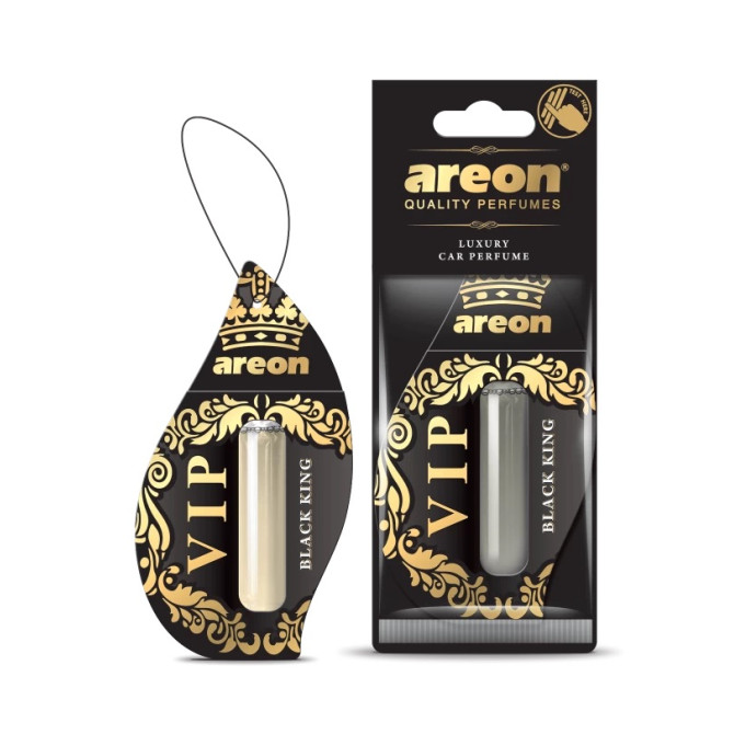 AREON auto gaisa atsvaidzinātājs Liquid VIP Black King, 5ml