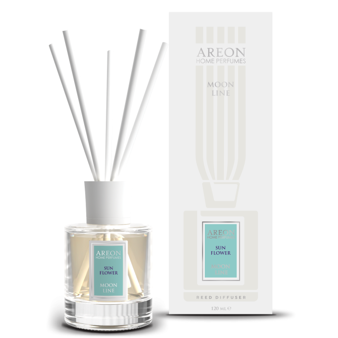 AREON Namų kvapas AREON MOON LINE Sunflower 120 ml 