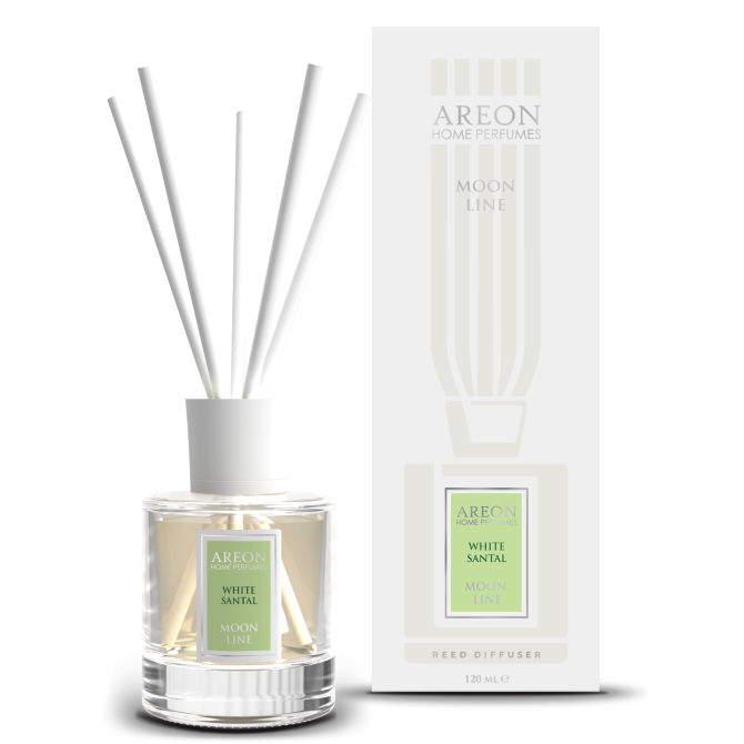 AREON Namų kvapas AREON MOON LINE White Santal 120 ml 