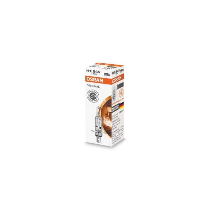 OSRAM Automobilinė lemputė H1 70W 24V P14.5S 1vnt