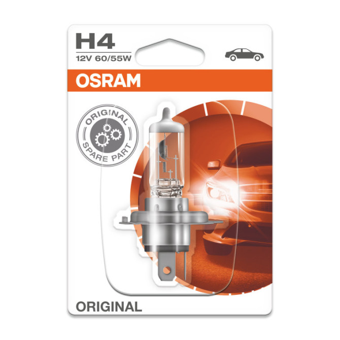 OSRAM Automobilinė lemputė H4 60/55W 12V Bilux P43T 1vnt
