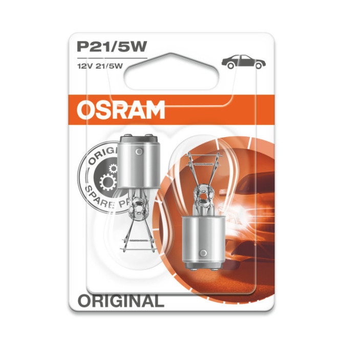 OSRAM Automobilinės lemputės 21/5W 12V BAY15D 2vnt