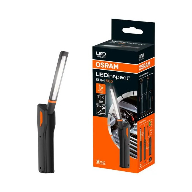 OSRAM Rankinė lempa LEDinspect SLIM500