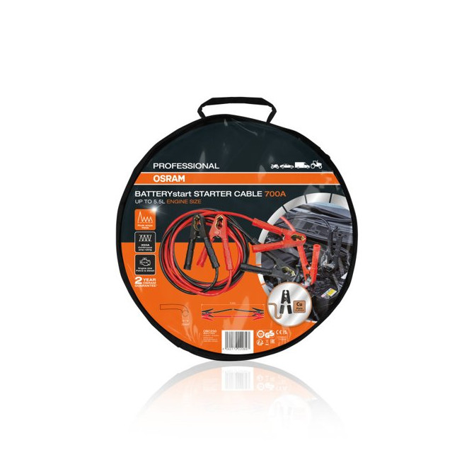 x OSRAM Užvedimo laidai 700A (3,5m)