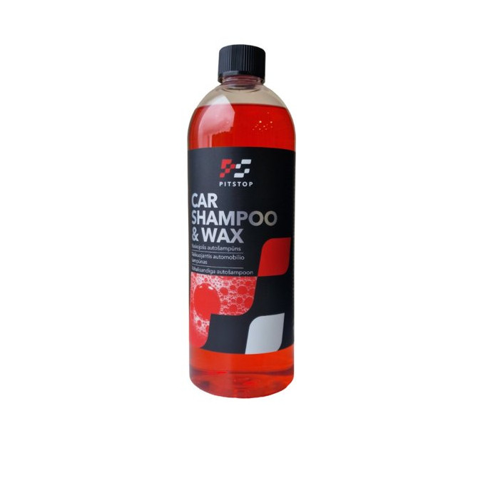 PIT STOP Šampūnas su vašku 1L