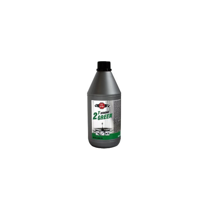 PIT STOP Alyva 2T varikliams žalia 600ml