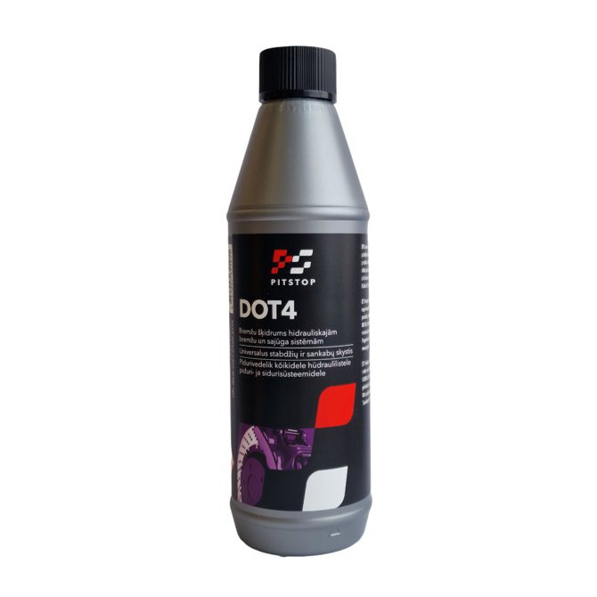 PIT STOP Stabdžių skystis DOT-4 450ml