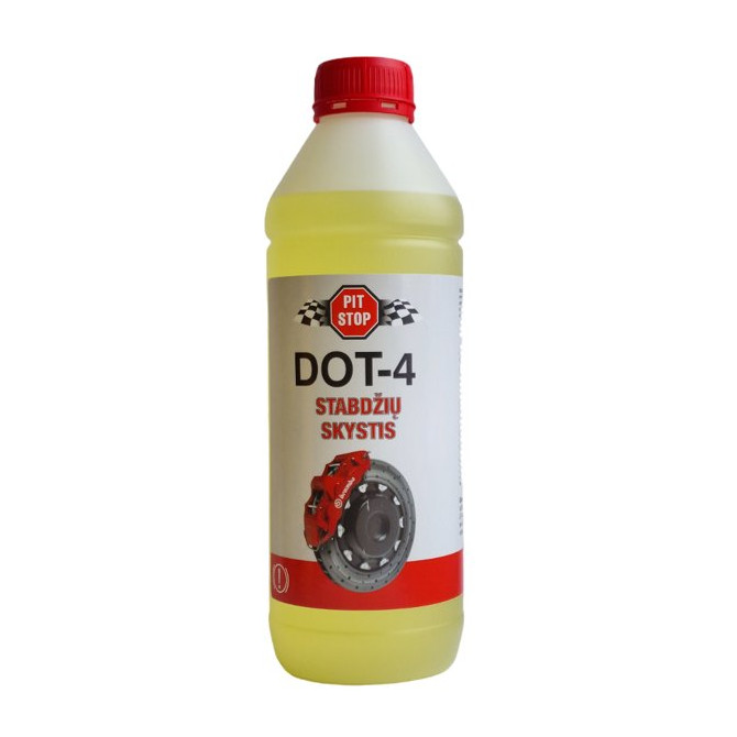 PIT STOP Stabdžių skystis DOT-4 1L