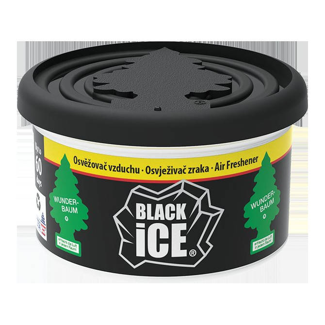 WUNDER-BAUM FIBER CAN oro gaiviklis dėžutėje BLACK ICE