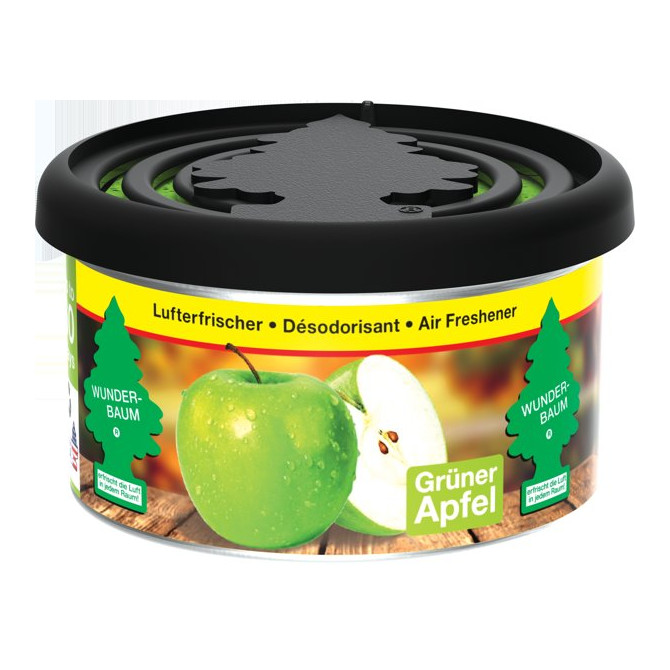 WUNDER-BAUM FIBER CAN oro gaiviklis dėžutėje GREEN APPLE