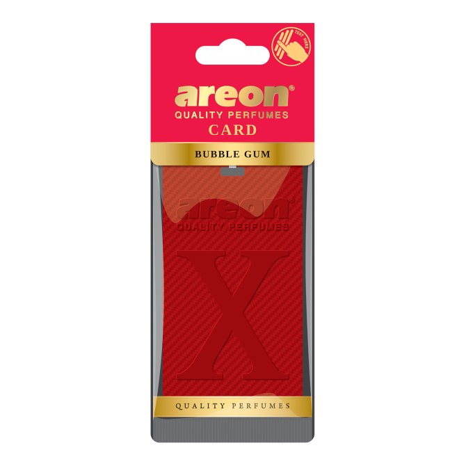 AREON Automobilinis kvapas Areon kortelė Bubble Gum 