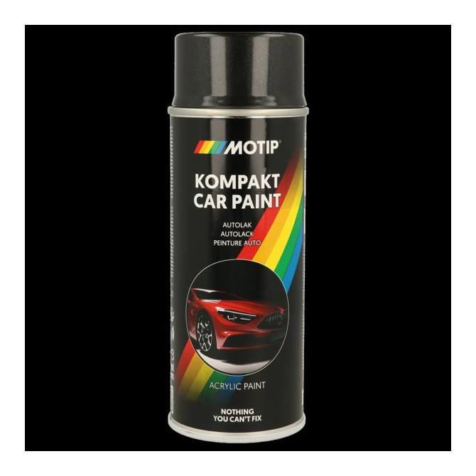 MOTIP dažai black metallic 400 ml