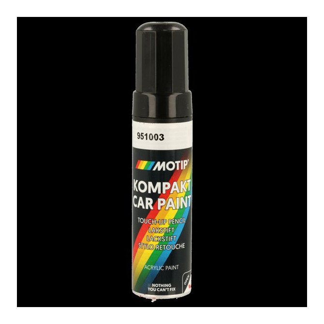 MOTIP dažai black metallic 12 ml
