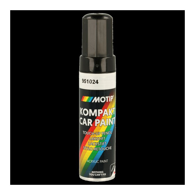 MOTIP dažai black metallic 12 ml